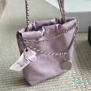 Baldes de corrente sacos de designer mini saco de lixo moda feminina 22 sacos de corrente sacola bolsa de ombro senhora bolsa de compras