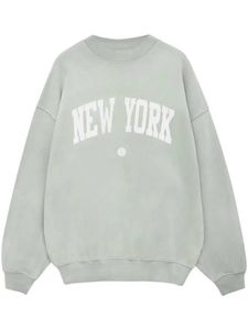 anine binge hoodie womans Sweatshirt Designer Pullover Classic Letter Embroidery Letter Fleece Crew Neck Sweater Hoodie 492