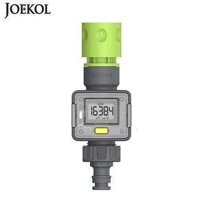 Digital Water Flow Meter RV Water Meter For Outdoor Garden HoseWatering IrrigationRV Travel Measuring Water Consumption 240320