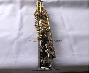 JK Keilwerth SX90II Soprano Saxophone Gold Nickel B Flat Soprano rakt med två nackfodral Munstyckhandskar Reeds6794990