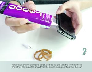 1PC T9000 Adhesive Glue Transparent Liquid DIY Jewelry Acrylic Adhesive Sealant Mobile Phone Touch Screen Repair Sealers Tool