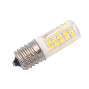 10pack E17 LED Bulbo Illuminator Microondas 6W AC 110/220V 2835 SMD Equivalente de cerâmica 60W Cerami incandescente quente/fria lâmpada