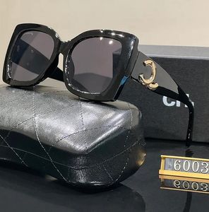 Luxus-Designer-Sonnenbrille, Mann und Frau, rechteckige Sonnenbrille, Unisex, Designer-Schutzbrille, Strand-Sonnenbrille, Retro-Rahmen, Luxus-Design, UV400, mit Box, sehr gut, s6003