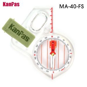 Compass KANPAS Basic and Beginner's Orienteering thumb compass, Orienteering Primary Compass, MA40FS, Durable Sport Compass