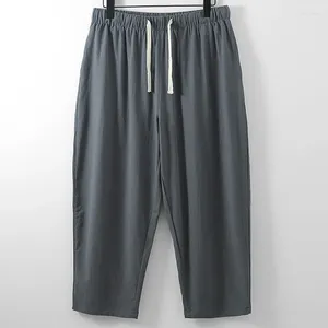 Męskie spodnie jesienne wiosna mężczyźni 5xl 6xl 7xl 8xl 9xl 10xl 11xl 12xl talia 170 cm bawełniana bawełniana rozmiar