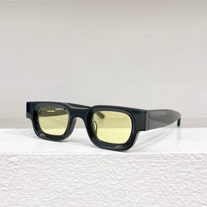 Chunky Square Sunglasses Black Yellow for Women Men Y2K Shades Summer Sunnies Lunettes de Soleil Glasses Occhiali da sole UV400 Eyewear