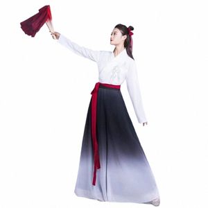 2023 Косплей Hanfu для девочек Традиционный китайский народный танцевальный костюм для женщин Yangge Одежда для взрослых Классические национальные костюмы H2Vf #