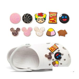 Shoe Parts Accessories Moq 2Lots Mexico Theme Charms Wholesale Jibitz For Clog Soft Rubber Pvc Charm Promotional Mixed 10 Kinds Dr Dhyke