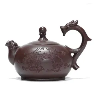 Teaware set hela handgjorda te potten Marke Dragon Design