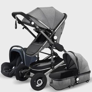 Carrinhos de bebê# carrinhos de bebê carrinho de bebê 3 em 1 genuíno carruagem portátil dobro de carrinho de alumínio Droga de moldura de alumínio Crianças de maternidade dhxse q240429