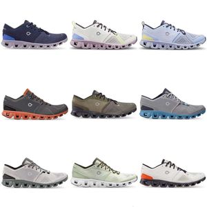 0N Cloud 0n Clouds X Trainer Runner Shoes Mens 3 5 Black Asphalt Gray Eclipse Magnet Olive Reseda 2024 Man Women Chaussures Size 5.5 - 12