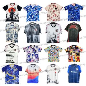 Maglie da calcio Giappone Jersey Cartoon ISAGI Atom Tsubasa Minamino Asano Doan Kubo Ito Women Kit Kit Kit giapponese Uniforme Special 22 23 24 Shirt da calcio Maillot de Foot