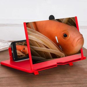 Novo 3D Telefone Screen Melfier Movie Video Stand amplificador de desktop titular de telefone 3D Video Stand Wholesale