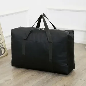 Storage Bags Shopping 80 48 25cm Laundry Moving Non-woven Home Large Tool Luggage Cubes Waterproof Extra Fabric Bag Packing