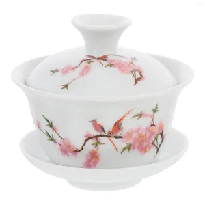 Наборы чайной посуды, принадлежности, чашки, керамические кофейные чашки, крышки, фарфоровая керамика, китайская чаша для чая