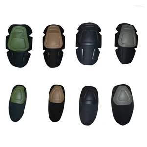 Knee Pads Outdoor Military Tactical G2 G3 Frog Suit & Elbow Support Paintball Kneepad Interpolated Protector Set