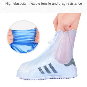 Copertura scarpa impermeabile in silicone protettori unisex stivali da pioggia per copertura per scarpe non slittata di qualità riutilizzabile esterna