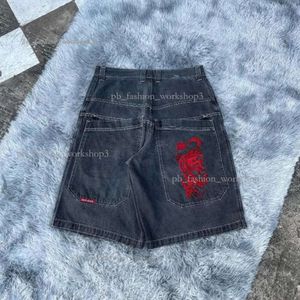 jnco jeans Men's Shorts Streetwear JNCO Y2K Haruku Hip Hop Cartoon Graphic Print Gothic Baggy Denim Gym Women's Basketball 543