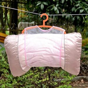 Hängare 10st torkning av mesh väska kuddhängare tvättställ torr förvaring hållare kläder netto