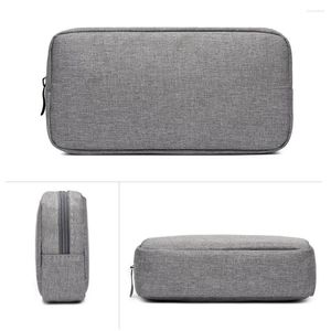 Storage Bags Oxford Cloth Bag For Cable Portable Phone Earphone Travel Case Zipper Closure Digital Accessories Electronic Organizer