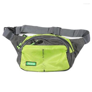 Bolsas de cintura Bum Bag MultifunctionFanny Pack Pouch Festival Festival Correia Couro Black Holiday Money Sallet