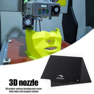 Plataforma de impressora 3D BEDE PLACA DE COMPRIMENTAÇÃO MAGÉNICA FLEXÍCELA 235*235mm para Ender-3/Ender-3 Pro/Cr20 Peças de cama aquecida