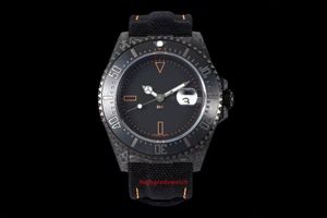 2024 NEW Diw V2 3285 movement GMTMASTER2Carbon fiber material fast adjustable calendar irregular texture sapphire mirror