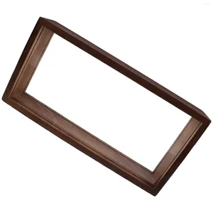 Frames Picture Frame Specimen Dried Flowers Wood Pressed Po Holder Showcase Solid Display Shadow Boxes Plant For