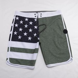 شورت رجالي على غرار الشاطئ 4-way امتداد Surf Sports Boardshorts مضاد للماء مع جيب برمودا