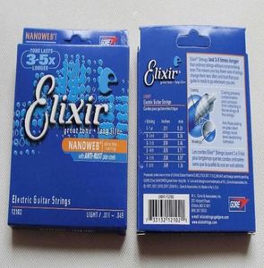 Elixir 011049 12102 Strings gitarowy Super Light Strings Guitar Parts Muzyczne Instrumenty Akcesoria 7494013