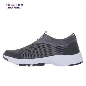 Casual Shoes Net MAN Mesh Low Breathable A Pedal Leisure Lazy Flat Heel Sports Shoe Beach Cutout Durable 3303 Gray