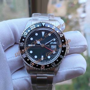 BP Factory Top Quality Mens Watches Vintage V2 40mm Black Dial 16710 16750 Antique Automatic 2813 Movement Mechanical Date Antique Men's Wristwatches