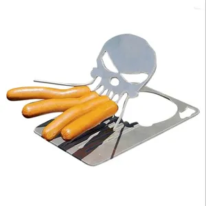 Ferramentas para churrasco portátil Cão de churrasco Stand Outdoors Grill para Modelo de motocicleta Acessórios de cozinha em aço inoxidável