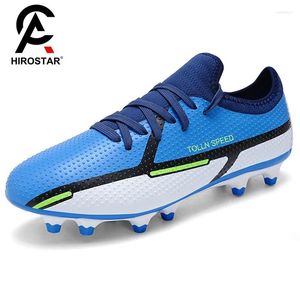 Sapatos de futebol americano botas de campo do homem rápido futsal sociedade turf indoor futebol treinamento antiderrapante