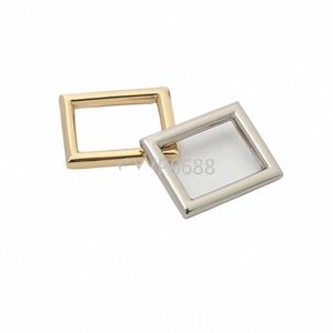 10-30-100pcs 3 colors 3.0mm wire 5/8'' polished alloy square buckle for lady bag handbag strap cnector buckle purse harde 232D#