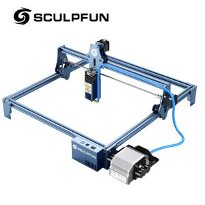 SCULPFUN S9 AIR ASSIST NOZZLE KIT 90W EFFECT LASER ENGRAVING MANISE ULTRA-THIN BEAM ACRYLIC彫刻カットマシン410x420mm