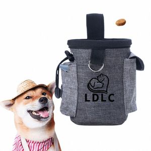 Pouch Red Waist Bag Pet Accores Outdoor Pet Dog Puppy Training Treat Snack Bait Multiple Feeding Pocket Lydnad Agility C3XN#