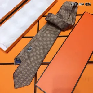 2024 العلامة التجارية مصمم التعادل روابط الزفاف الرجال Necktie Designer الرقبة ربطة عنق 100 ٪ بدلة الحرير الرقبة الأعمال الرفاهية