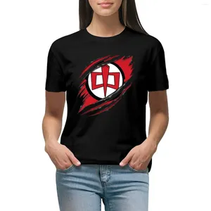 Women's Polos The Greatest American Hero Symbol T-shirt Tops Kawaii Clothes Hippie Top Women