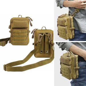 Portafogli tattico custodia fondina militare all'anca molente in giro per borse da portafoglio per la borsa borse da escursionismo da campeggio sacchetti per la caccia al petto da caccia