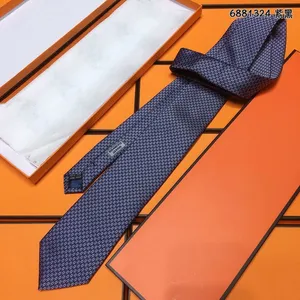 NOWOŚĆ MĘŻCZYZNIK Modna jedwabny krawat 100% designerski krawat Jacquard klasyczny ręcznie robiony krawat dla mężczyzn ślubny i projektant