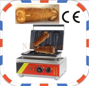 Uso comercial 110v 220v waffle na vara pênis máquina de waffle ferro padeiro mold180z3644399