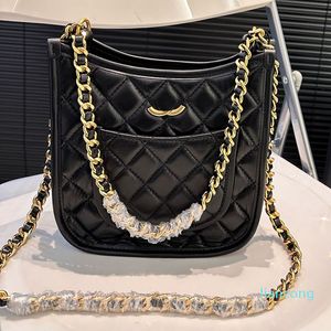 2024 High Quality Clutch Shoulder Bag Luxury Diamond Pattern Double Letter Quilted Handbag