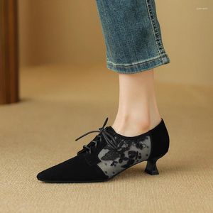Туфли для женщин, черные сандалии на высоком каблуке, летние пикантные вечерние туфли