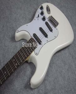 Rare Custom Shop Artist Signature Guitar Ritchie Blackmore 70s Gray White ST Electric Guitar Scalloped Fingerboard 3 Bolt Neck4759478