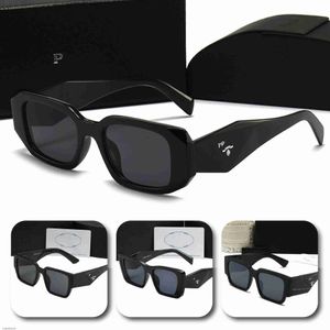 Óculos de sol quadrados HD Lentes de nylon UV400 Anti-radiação Street Fashion Beach Passarela Adequado para todos os tipos de desgaste Designer de estilo unissex com caixa 2DU1