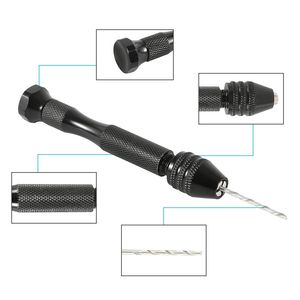 Handbuch Twist Bohrer 0,3-3,2 mm Mini Micro Handbohrer Holzbearbeitungswerkzeuge Bohren des Rotary-Werkzeugs für Schmuckhandwerksholzbohrungen