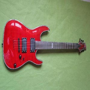 Brand Classic Guitar Red Penentration Body Design Ltd H351NT 24 FRET Electric Guitar4861143