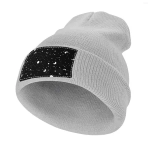 Береты Черная вязаная шапка «Вселенная», шляпы на заказ, шляпа дальнобойщика, женские и мужские