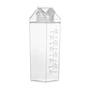 Vingglasögon Mjölkflaska Juice Cup Kaffer lufttät behållare läcksäker cola reser mixer bärbar transparent dryck med vatten